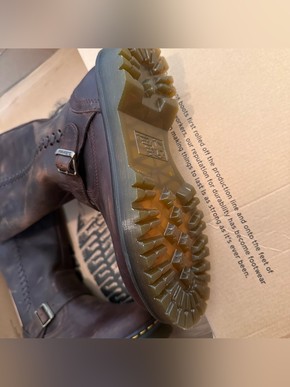 Free People Dr. Martens Anistone Knee-High Boots - Picture 11 of 16